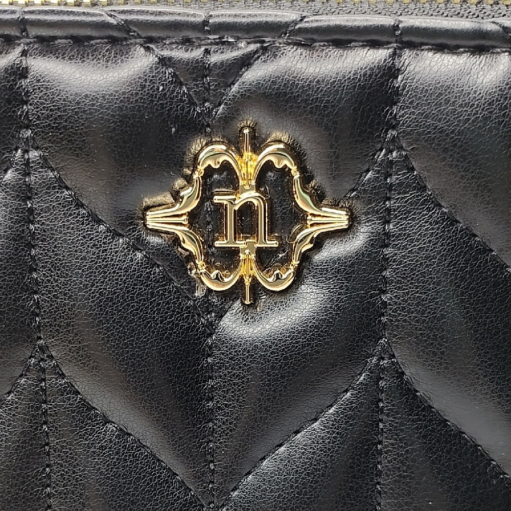Nanette Lenore Black Quilted Shoulder Bag - Picture 2 of 6